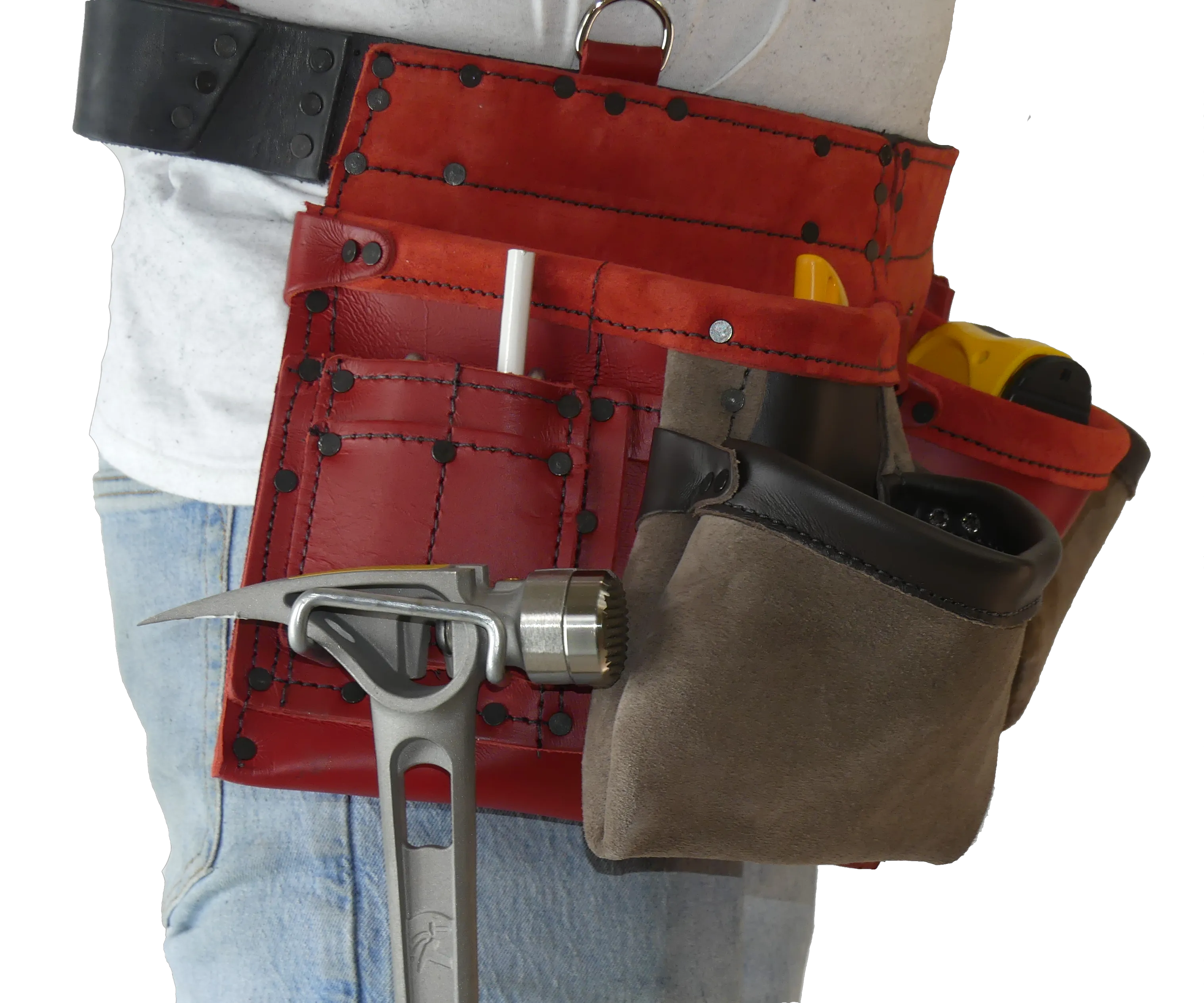 100% Leather Tool Belt/Apron - 301 Cadillac - Professional Quality CAS-301