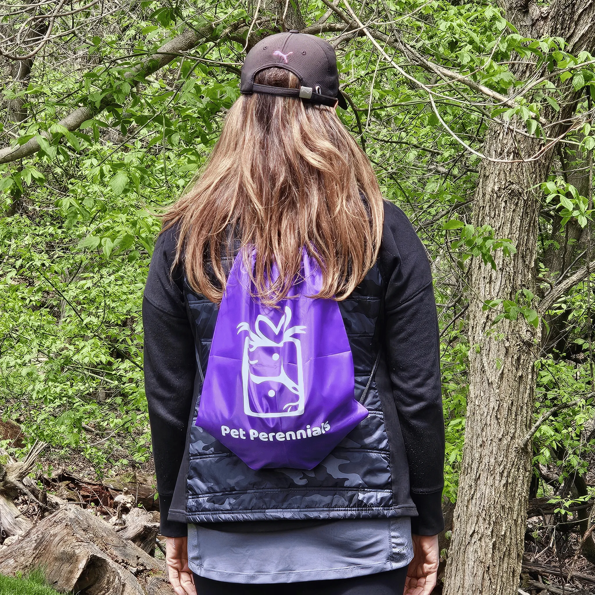 500 Custom Branded Drawstring Backpacks - Bulk