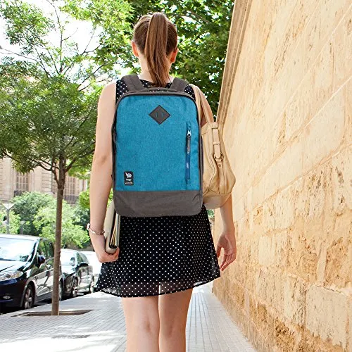 bago Fashion College Backpack for Travel, Business, Laptop & School (The Smooth Operator (Blue)