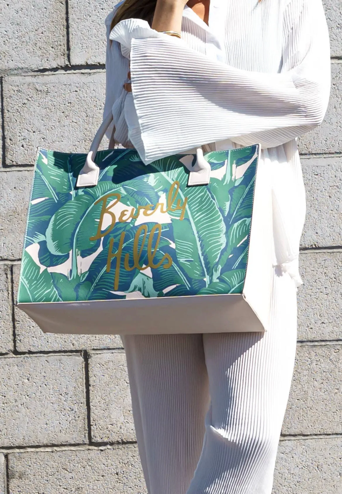 Beverly Hills Leaf Tote
