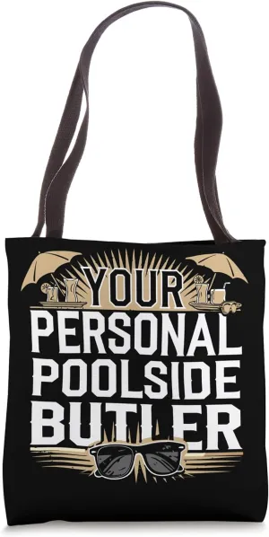 Cabana Boy Poolside Butler Cabin Boy Tote Bag