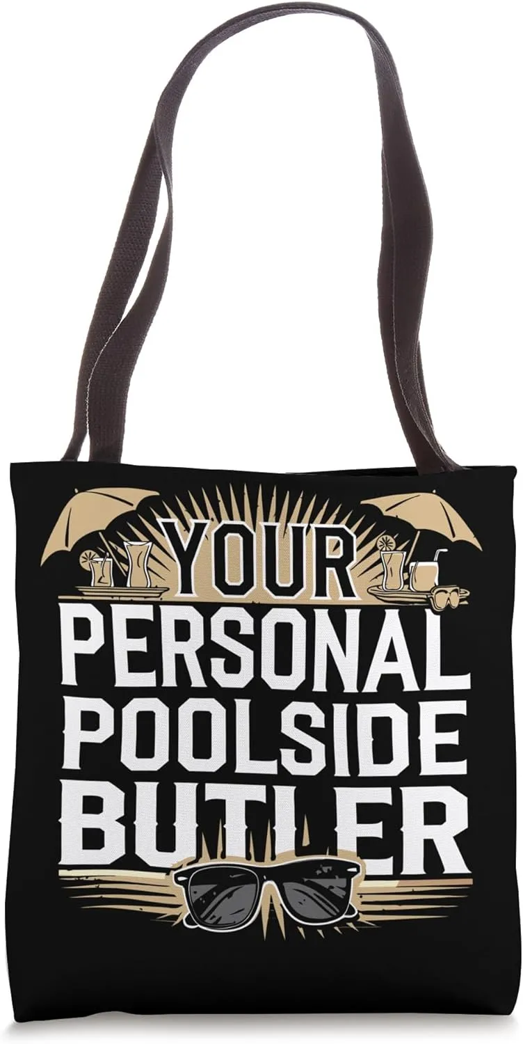 Cabana Boy Poolside Butler Cabin Boy Tote Bag