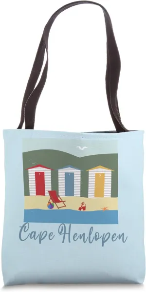 Cape Henlopen Delaware Beach Bath Cabana House Sandy Beaches Tote Bag