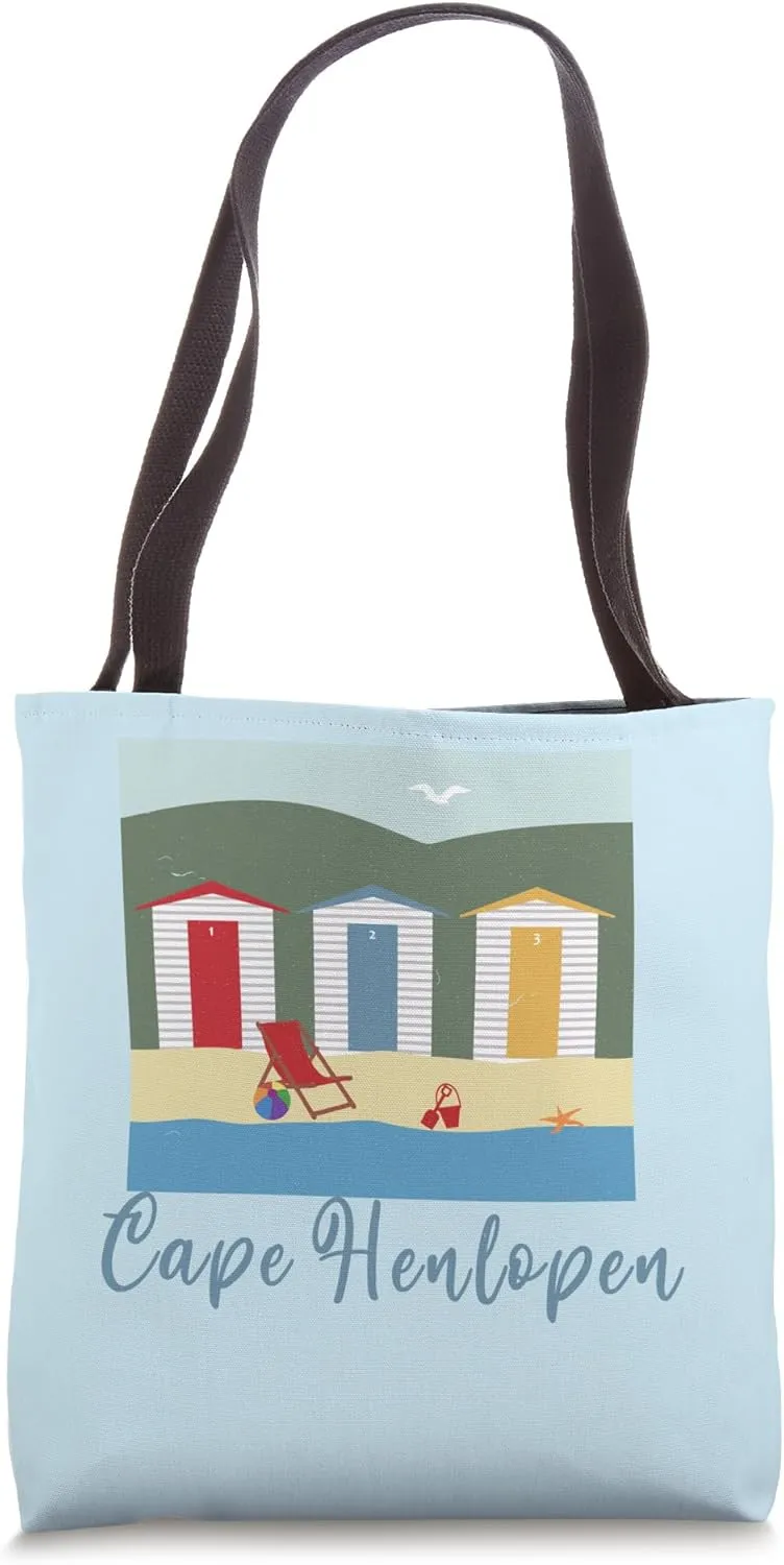 Cape Henlopen Delaware Beach Bath Cabana House Sandy Beaches Tote Bag