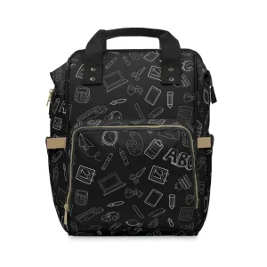 Chalkboard Elementary Doodles Backpack
