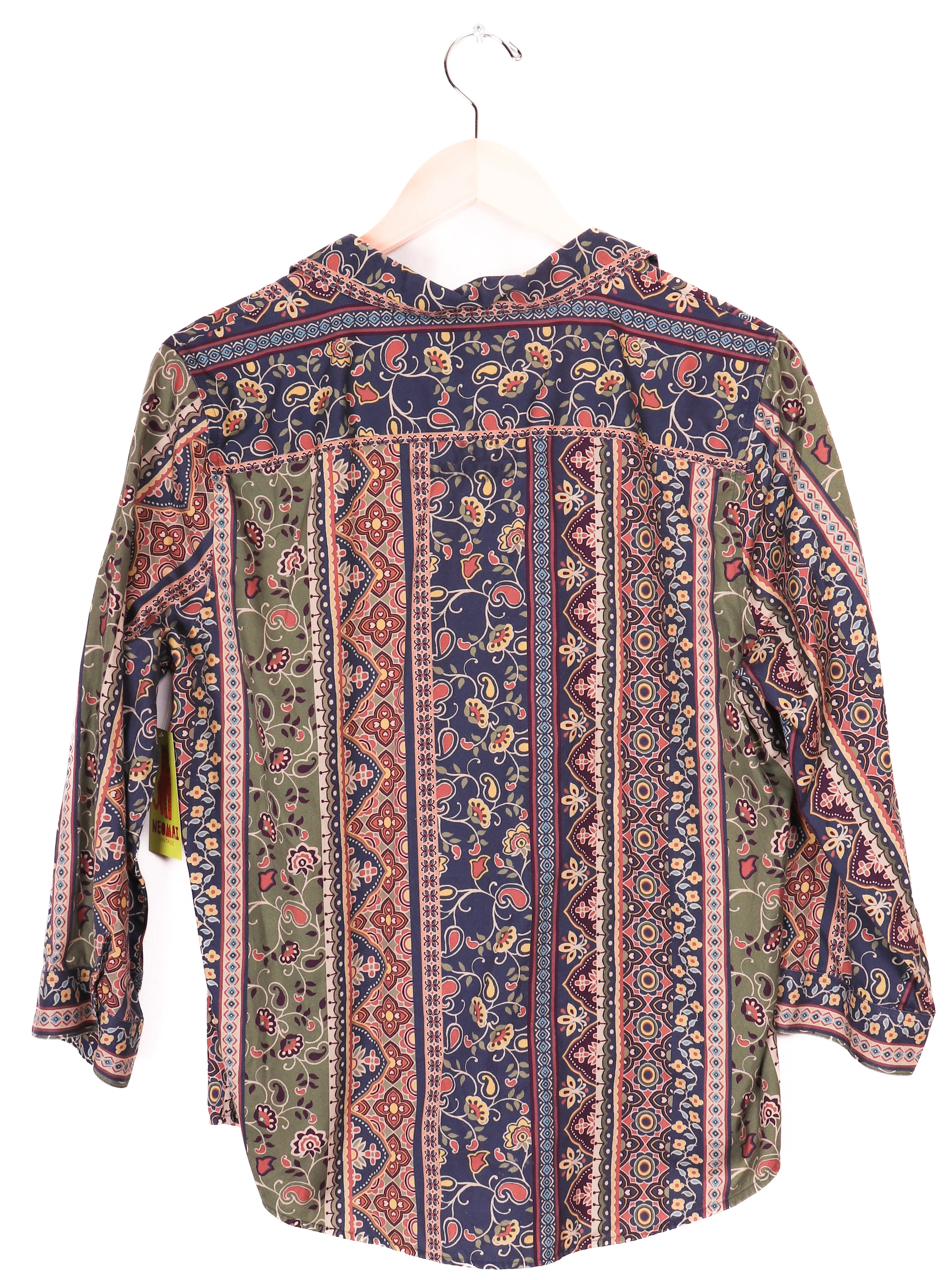 Coldwater Creek Funky Patterned Blouse