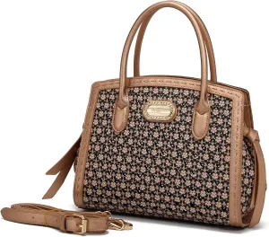 Diamond Marvel Rhinestone Top Handle Handbag Bling Open Heart Work Tote Bag with Shoulder Strap