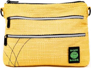 DIME BAGS - Day Tripper - Hemp Shoulder Bag, Crossbody and Clutch Purse, Custom Interior Lining by Ellie Paisley