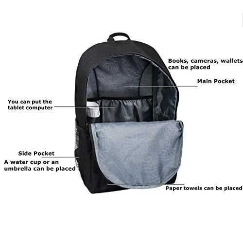 Fashion Luminous Backpack With Usb Charging Port And Lock, Fashion Glow In The Dark Backpack Laptop