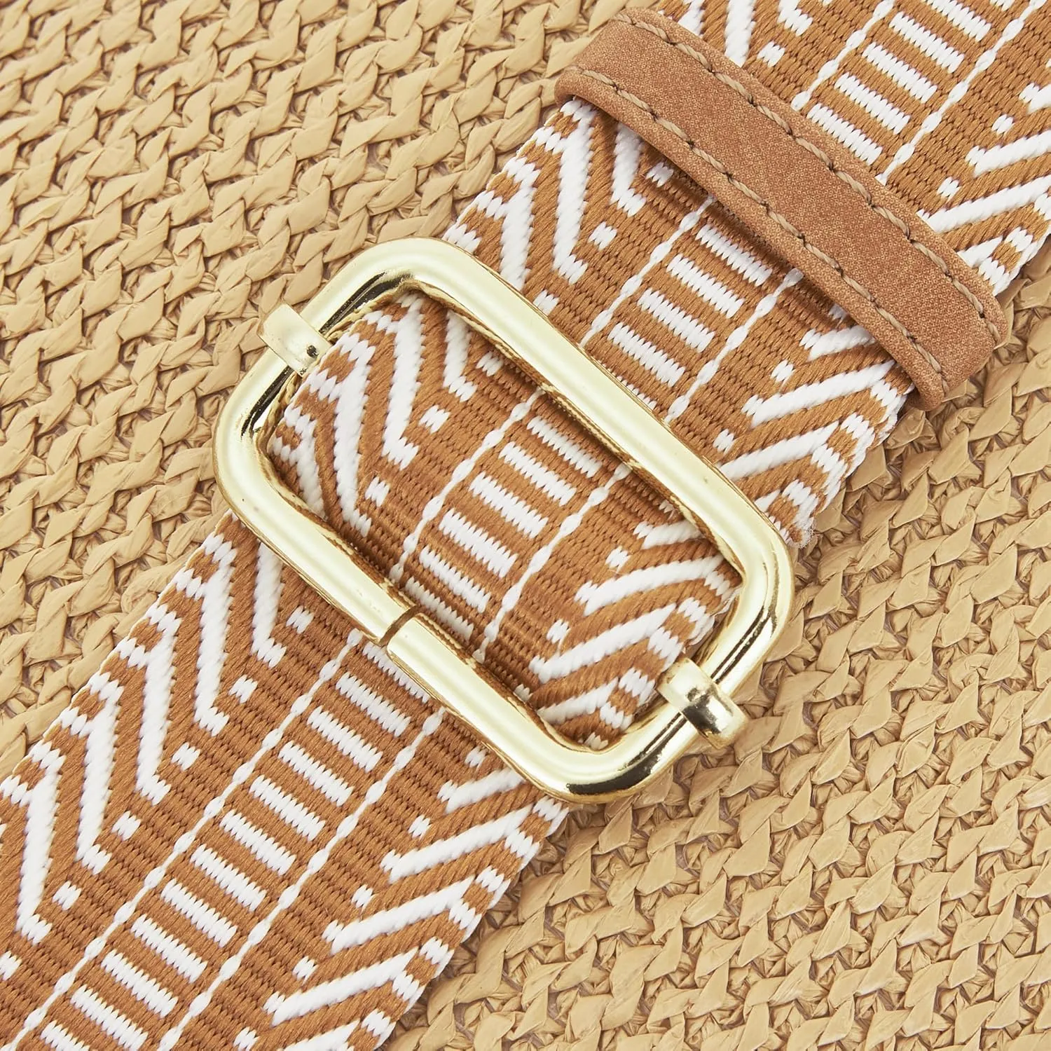 Haytijoe Straw Bag Summer Small Sling Bag RFID Blocking Crossbody Bags for Women Beach Bags Fanny Packs