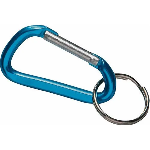 Hy-ko KC125 Aluminum C-Clip with Split Key Ring, 2-3/8", Small
