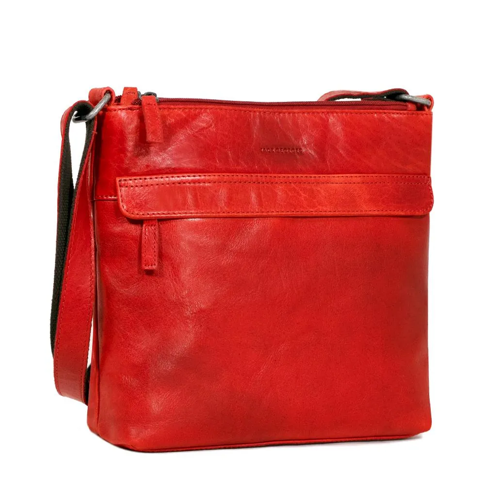 Jack Georges Voyager Zip Top Crossbody Hobo