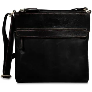 Jack Georges Voyager Zip Top Crossbody Hobo
