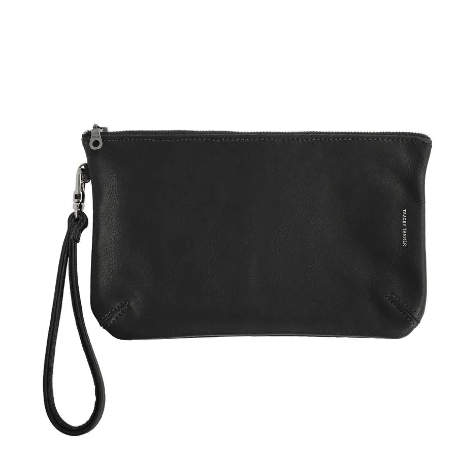 Large Leather Wristlet