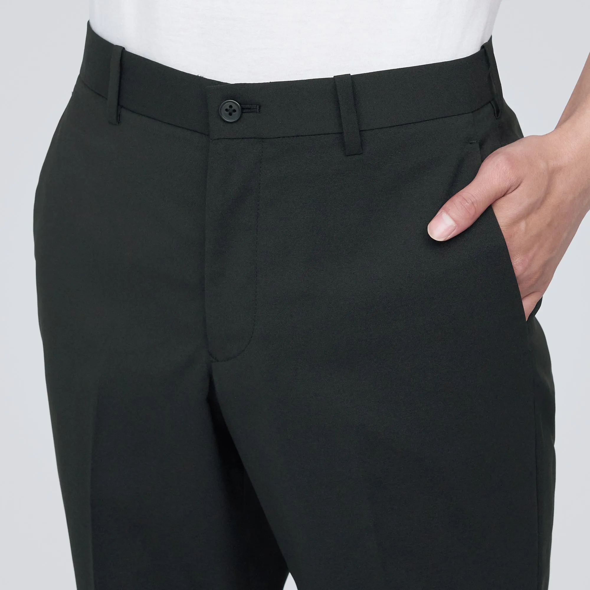 Men's Easy Care Stretch No Tuck Pants