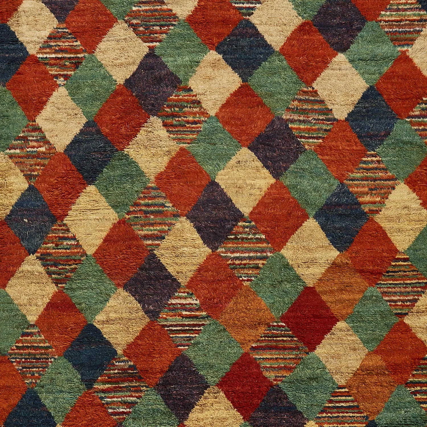 Multi Transitional Wool Rug - 10'9"x 15'1"