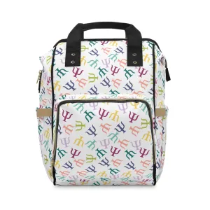Muted Rainbow Psych Symbol Backpack