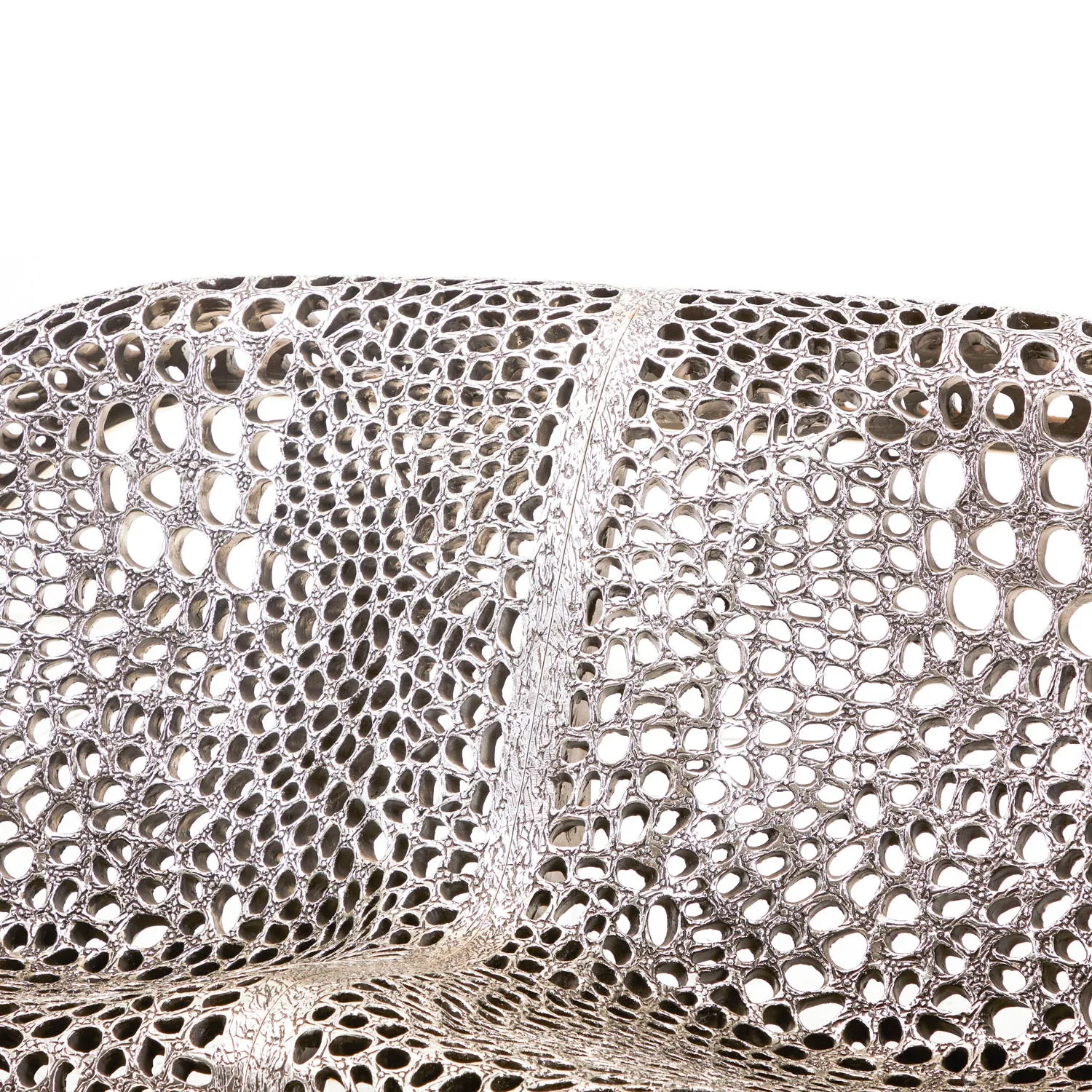 Organic Shape Cast Resin Loveseat