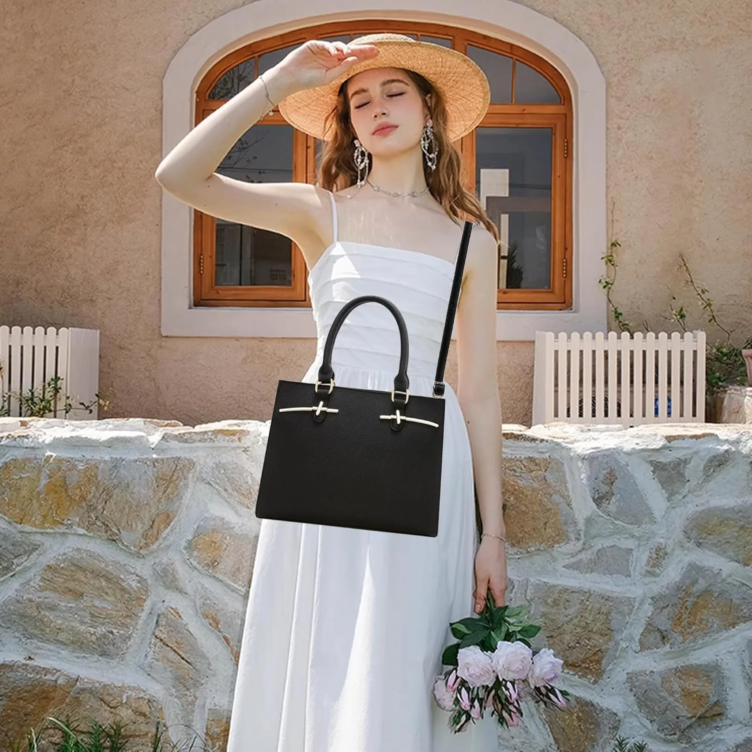 Purses for Women Crossbody Handbags Bags for Womens Shoulder Purse PU Leather Satchel Tote Bag Top Handle