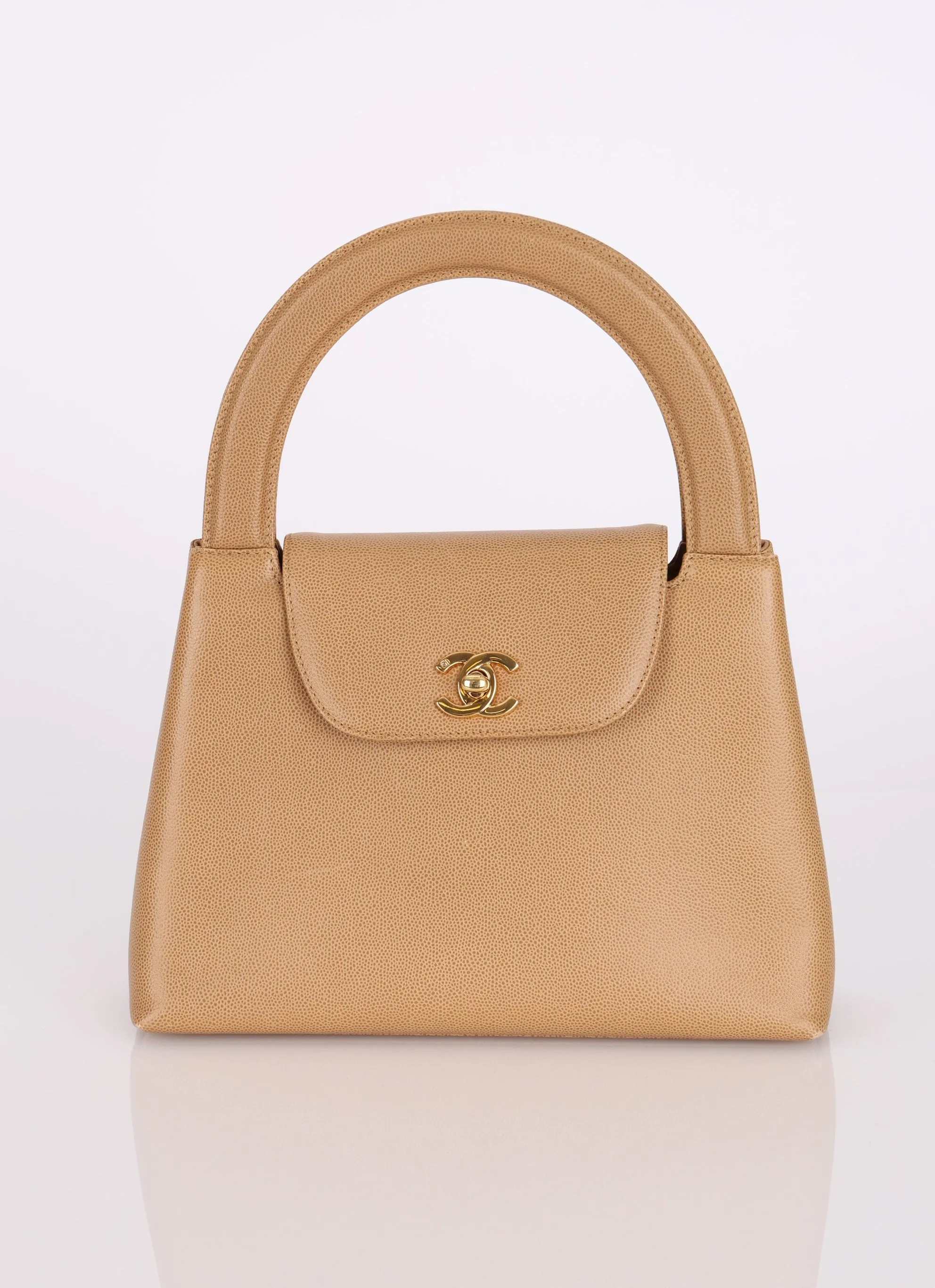 Rare Chanel 1997 Caviar Small Kelly