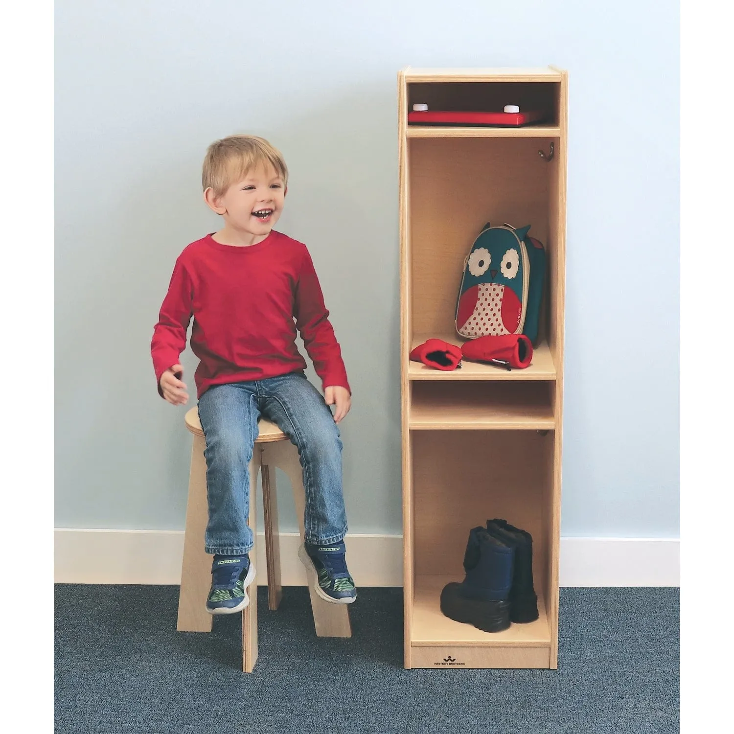 Single Section Coat Locker