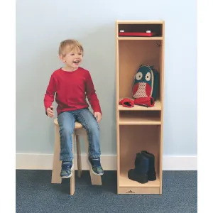 Single Section Coat Locker