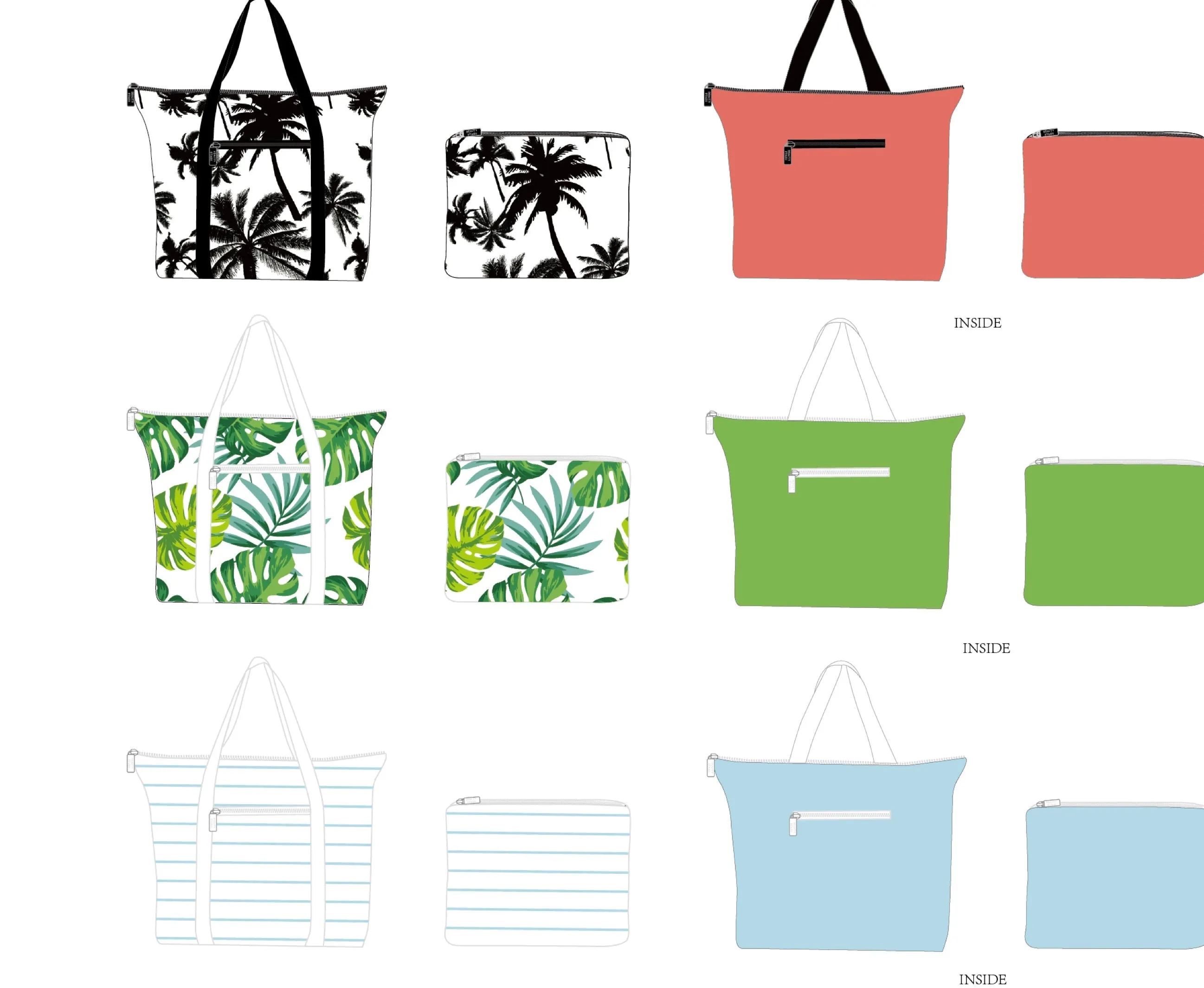 Spring Break Water Resistant Bags