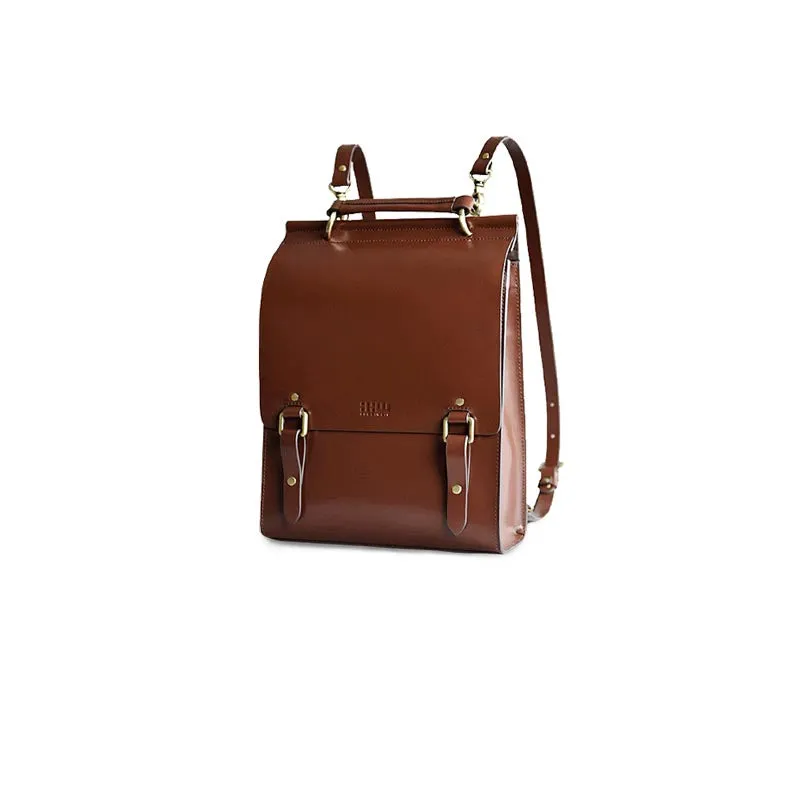 Stylish Women's Leather Backpack Purse Cool Backpacks for Women
