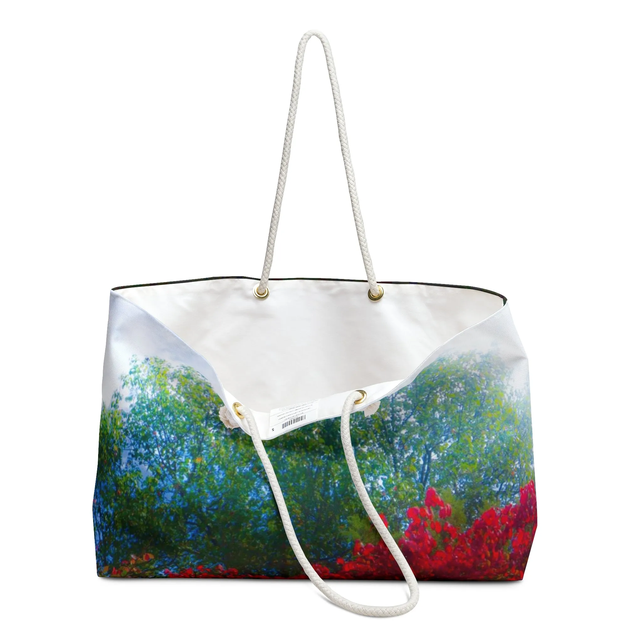 Unique Floral Weekender Bag | Large Capacity Travel Tote | Weekend Beach Bag | Durable Travel Bag | Spacious Weekend Tote } Perfect Gift for Her