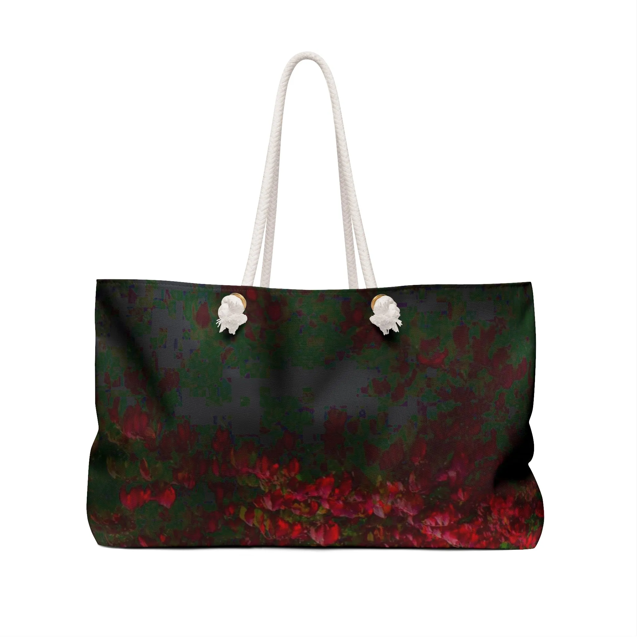 Unique Floral Weekender Bag | Large Capacity Travel Tote | Weekend Beach Bag | Durable Travel Bag | Spacious Weekend Tote } Perfect Gift for Her