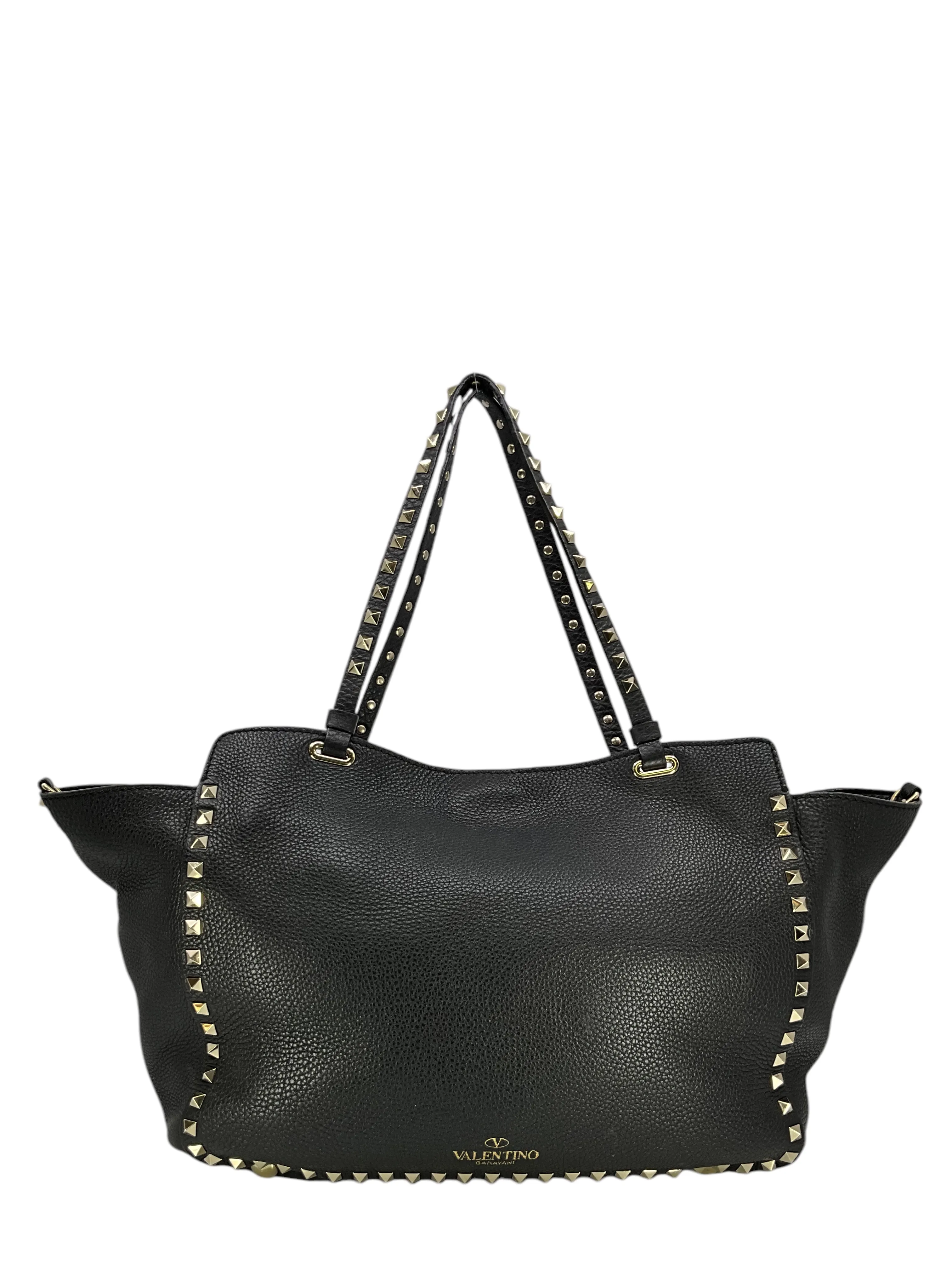 Valentino Garavani Medium Grainy Calfskin Rockstud Bag