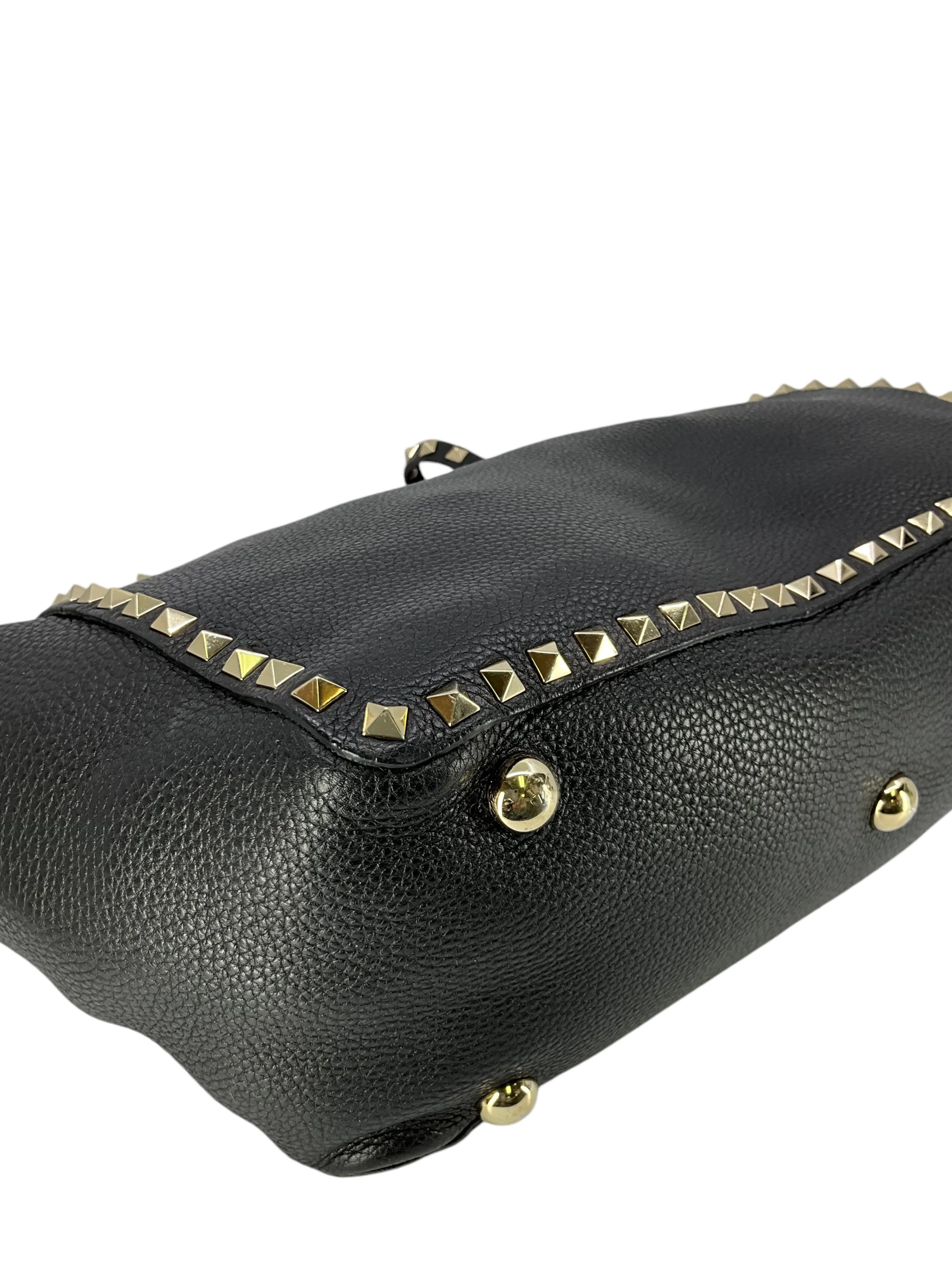 Valentino Garavani Medium Grainy Calfskin Rockstud Bag