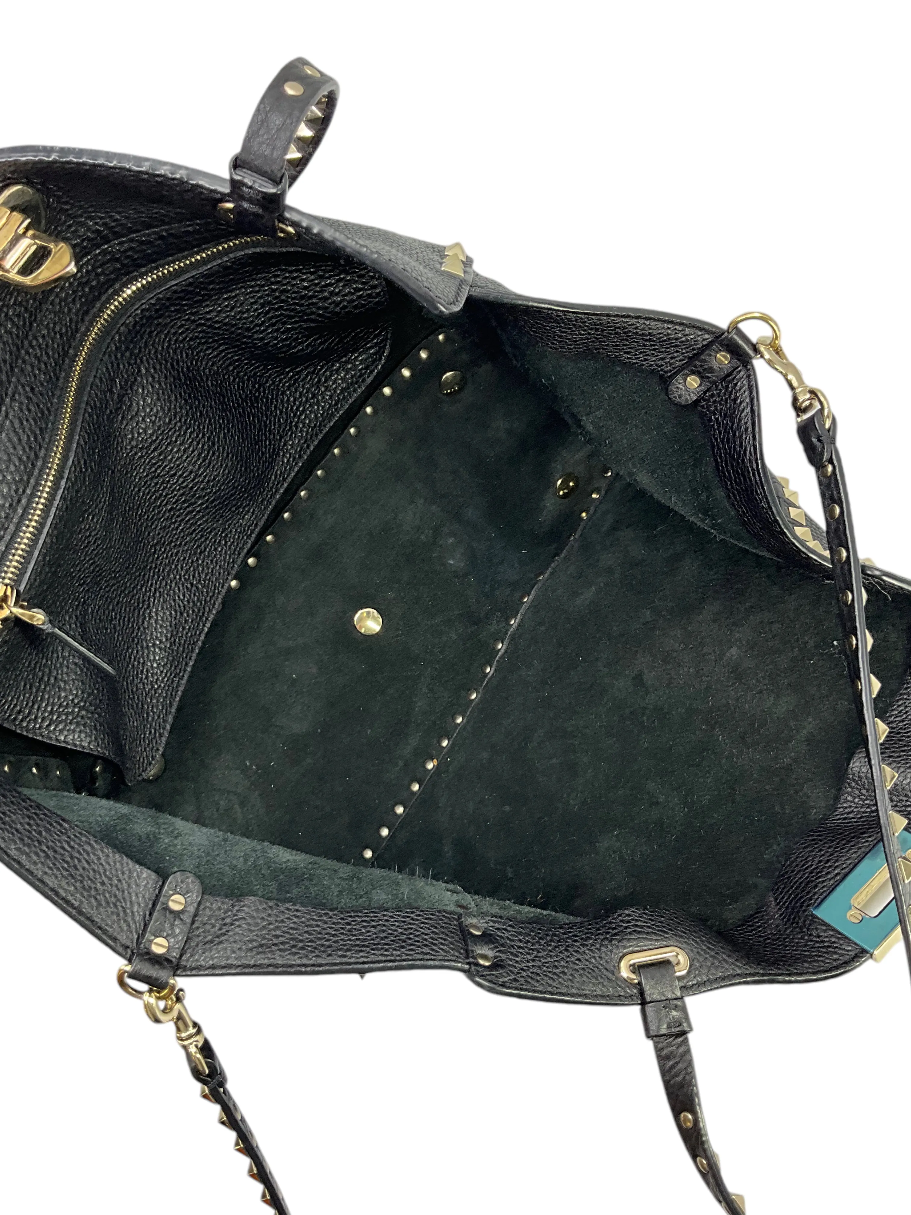Valentino Garavani Medium Grainy Calfskin Rockstud Bag