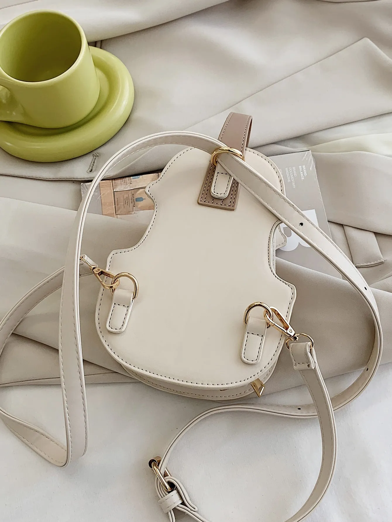 Violin Design Satchel Bag