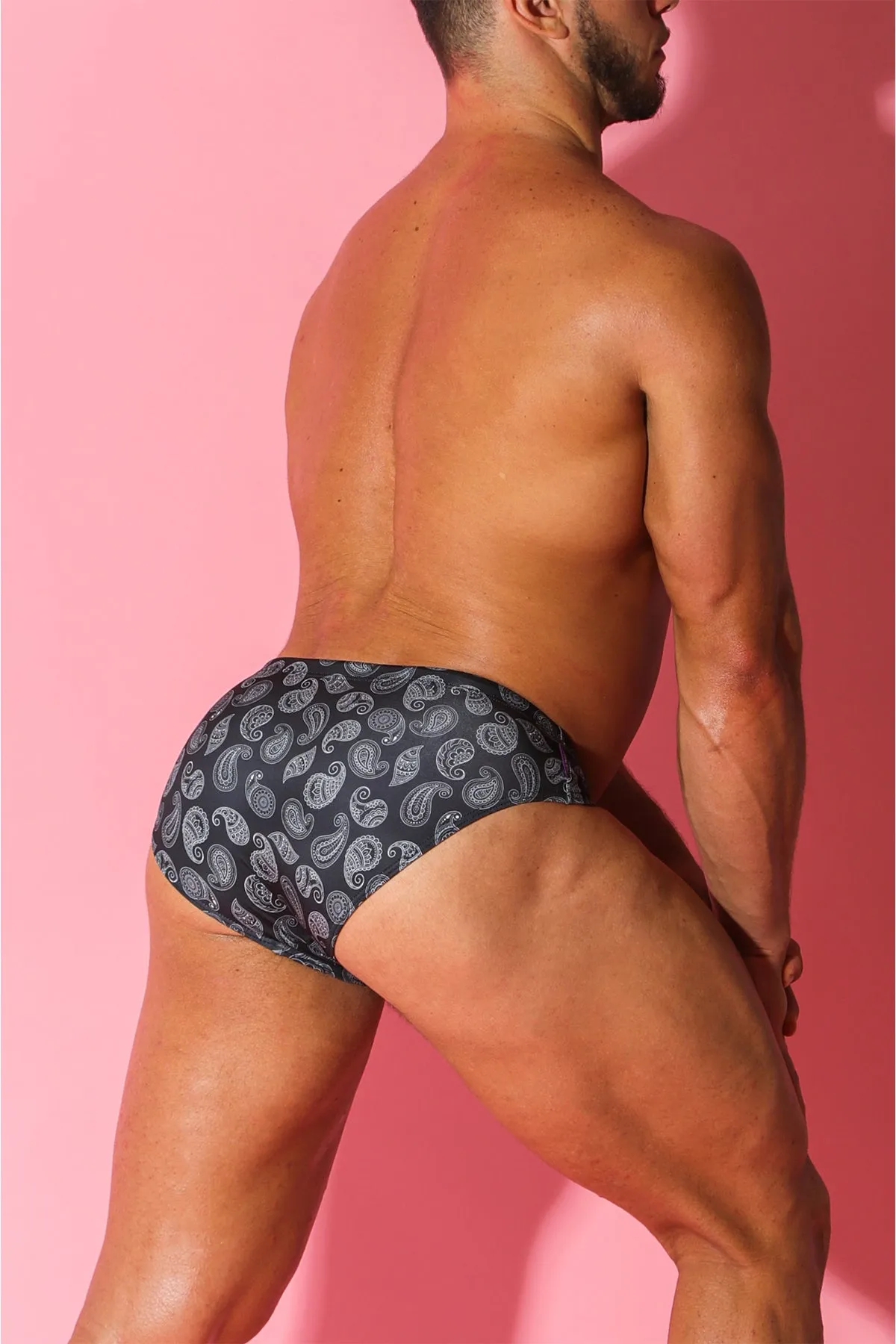 Wet N Wild Swim Briefs - Retro