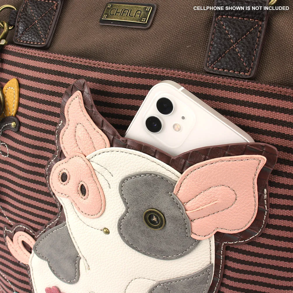 Work Tote - Spotted Pig Pink
